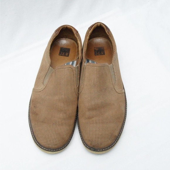 JOHNSTON & Murphy McGuffey Suede Slip on Shoes main image 6